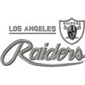 Free embroidery design Los Angeles Raiders Logo
