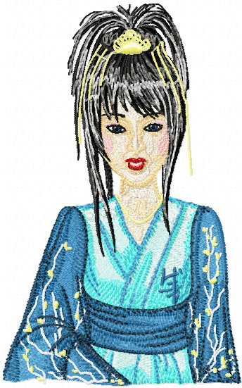 Geisha digitizer Igor Denisov machine embroidery