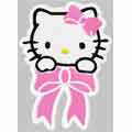 Hello Kitty small badge embroidery design