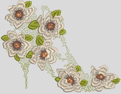 new free vintage embroidery design