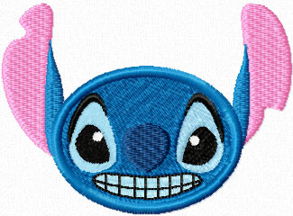 Stitch Smile funny machine embroidery design
