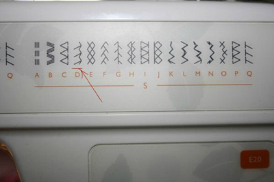 stitches type for sew ears