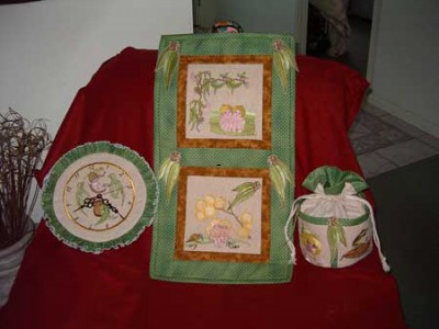 may Gibbs embroidery items