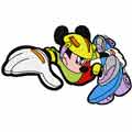 Mickey Mouse Scooter machine embroidery design