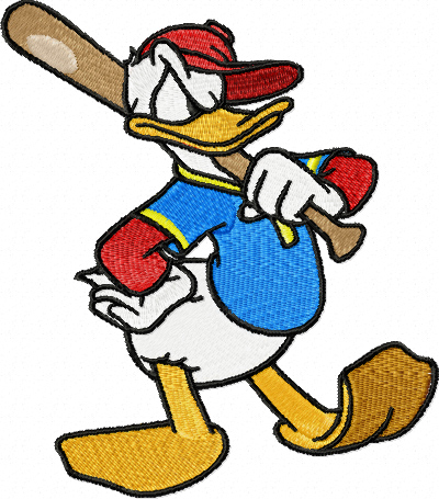 Donald Duck Iron-On Patch