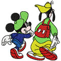Mickey Mouse and Goofy