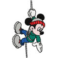 Mickey Mouse machine embroidery design