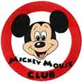 Mickey Mouse Club logo machine embroidery design