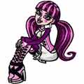 Monster High Draculaura relax machine embroidery design