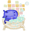 Hippo in the bathtub