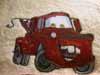 disney pixar cars matter embroidery design