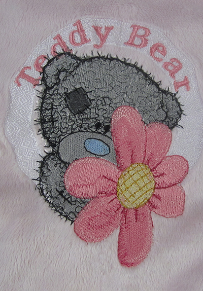 machine embroidery design teddy bear