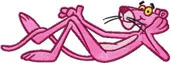 Think Pink machine embroidery design