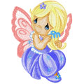 Little Fairy machine embroidery design