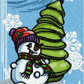 Christmas bookmark 6 embroidery design