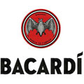 Bacardi logo machine embroidery design