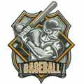 Baseball badge 2 embroidery design