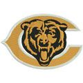 Chicago Bears logo 3 machine embroidery design