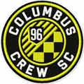 Columbus Crew FC logo machine embroidery design