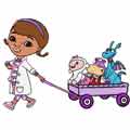 Doc McStuffins and friends embroidery design