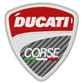 Ducati Corse logo embroidery design