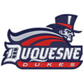 Duquesne Dukes logo machine embroidery design