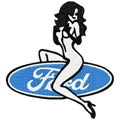 Ford sexy logo machine embroidery design