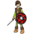 Hiccup 2 machine embroidery design