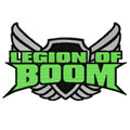 Legion of Boom logo embroidery design