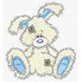 Bunny toy machine embroidery design