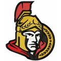 Ottawa Senators logo 2 machine embroidery design