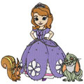 Tokidoki Alice in Wonderland machine embroidery design