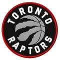 Toronto Raptors logo embroidery design
