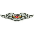 Victory motocycles logo 2  machine embroidery design