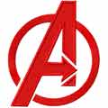 Avengers Logo machine embroidery design