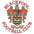 Blackpool fc logo machine embroidery design