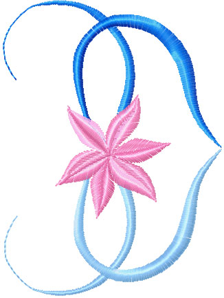 new free flowers machine embroidery design