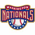 Washington Nationals logo machine embroidery design