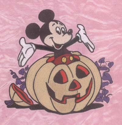 mickey mouse embroidery design complete
