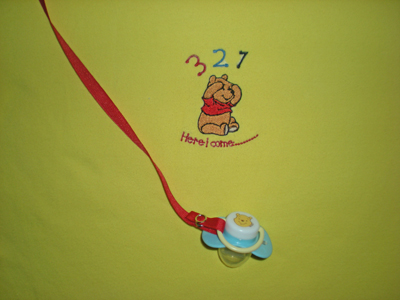 baby set wit winnie pooh embroidery
