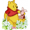 Winnie Pooh and piglet