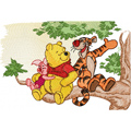 Winnie Pooh and Tiger talking