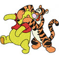 Winnie Pooh and tiger 2