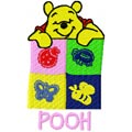 Winnie Pooh with signs